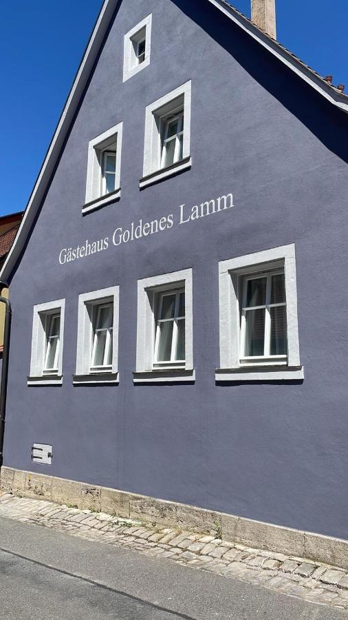 Gaestehaus Goldenes Lamm Rothenburg ob der Tauber Kültér fotó